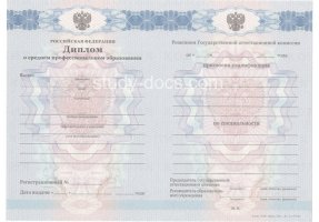 Диплом техникума 2011-2013 в Щёлково